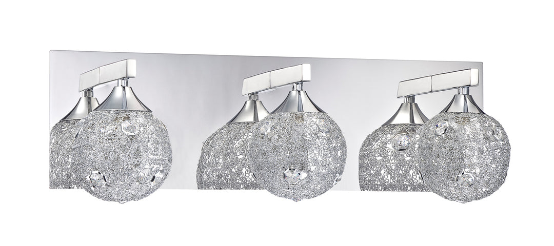 Kendal Solaro VF4000-3L-CH Bath Vanity Light 20 in. wide - Chrome
