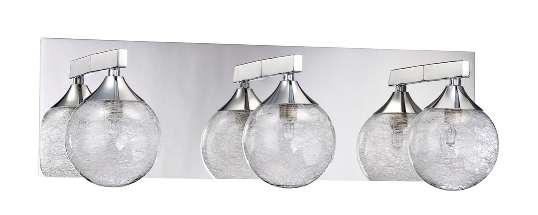 Kendal Fybra VF4100-3L-CH Bath Vanity Light 20 in. wide - Chrome
