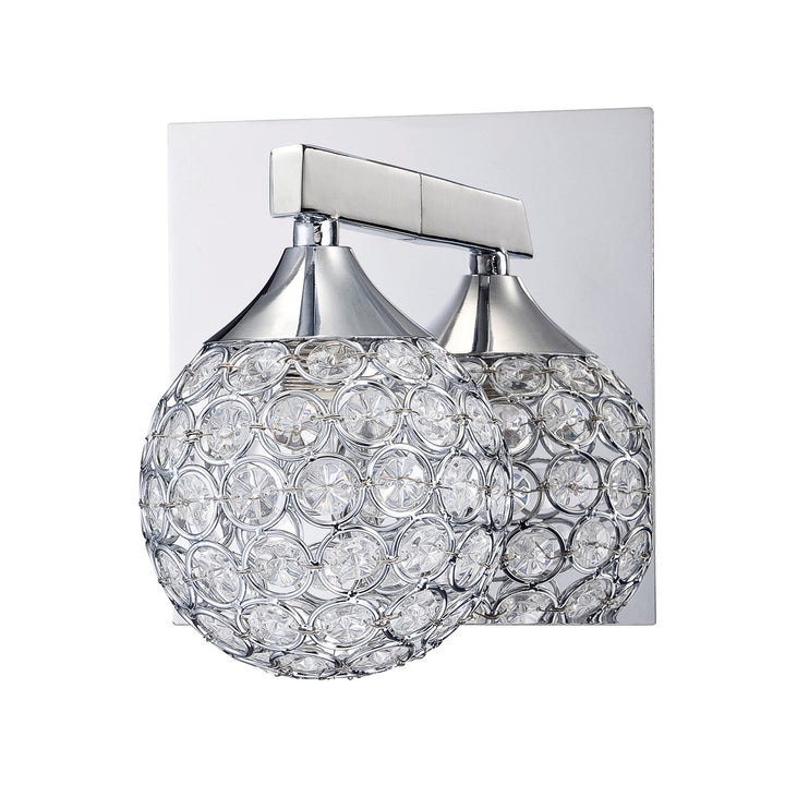 Kendal Crys VF4200-1L-CH Wall Light - Chrome