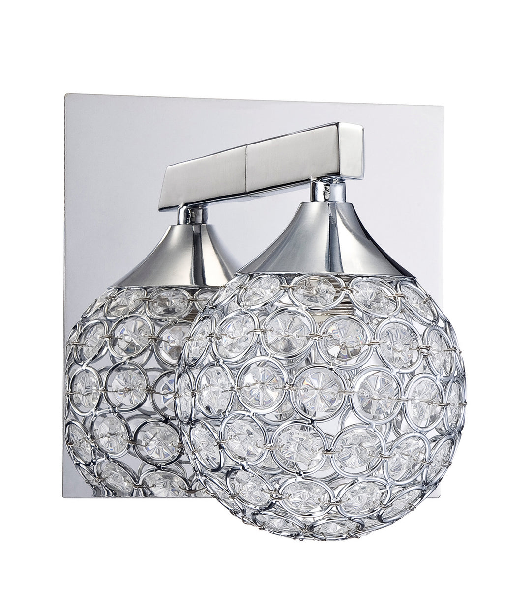Kendal Crys VF4200-1L-CH Wall Light - Chrome
