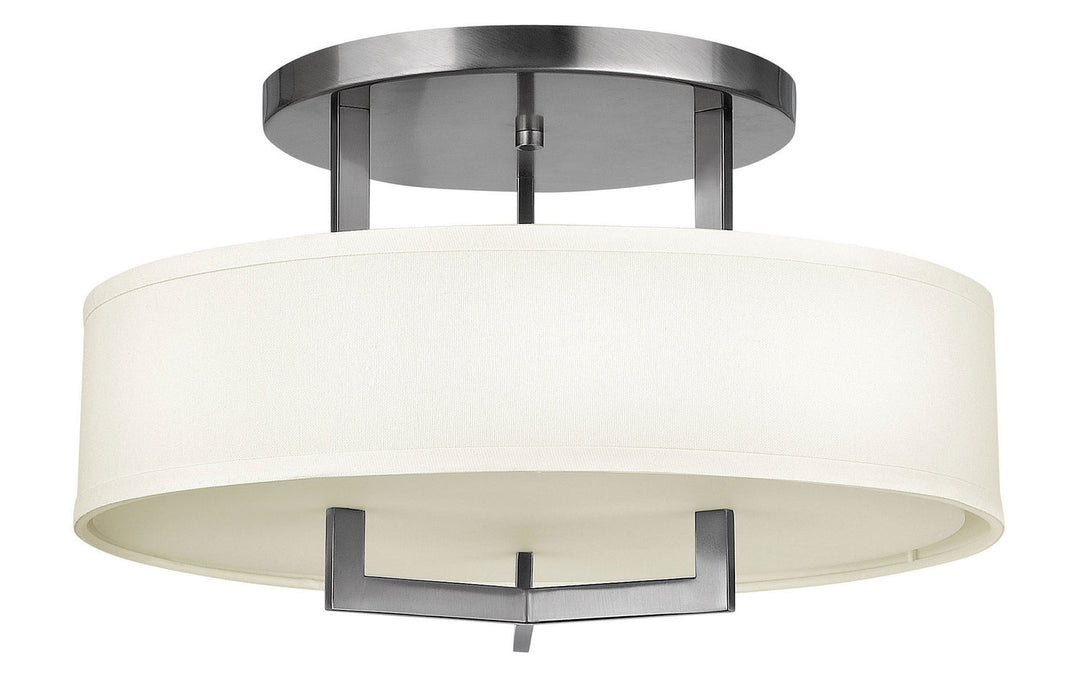 Hinkley Hampton 3201AN-LED Ceiling Light - Antique Nickel