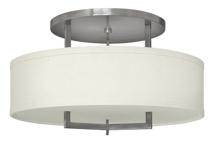 Hinkley Hampton 3211AN-LED Ceiling Light - Antique Nickel