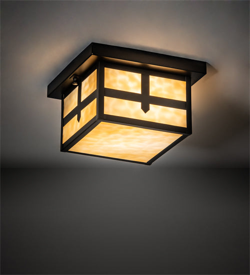 Meyda Tiffany Hyde Park 52717 Ceiling Light - Craftsman Brown