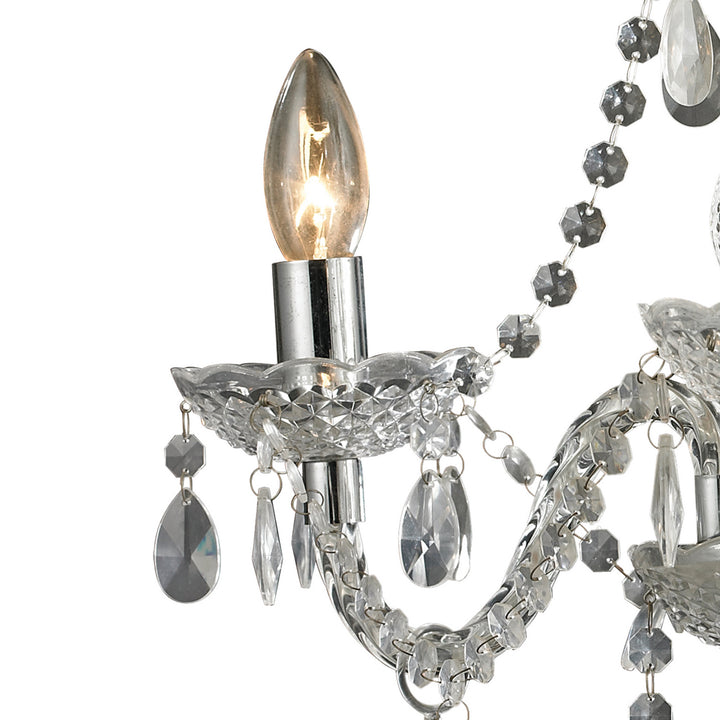 Elk Theatre 144-015 Chandelier Light - Clear