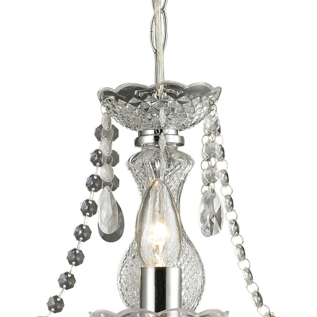 Elk Theatre 144-015 Chandelier Light - Clear