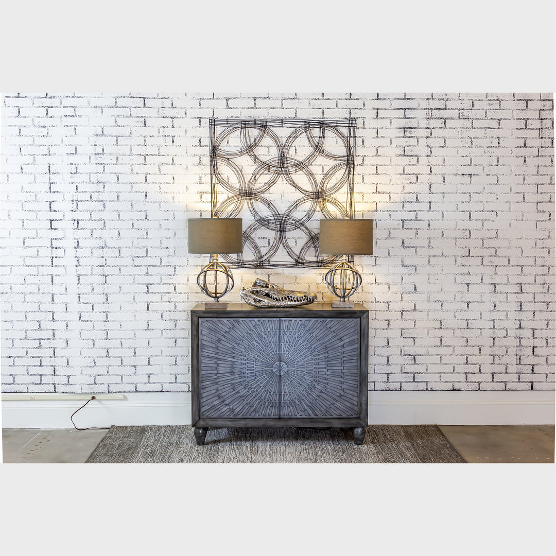 Elk Lighting 99616  Lichfield Lamp Pewter
