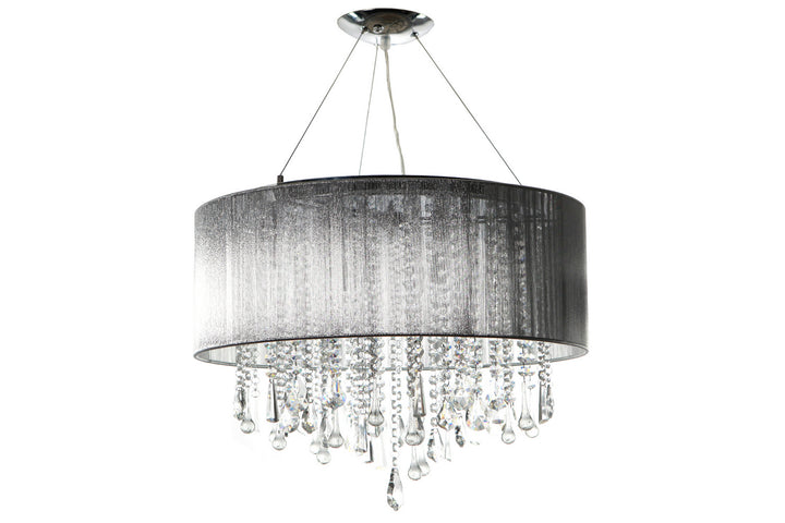 Avenue Beverly Dr. HF1500-SLV Ceiling Light - Silver Silk String