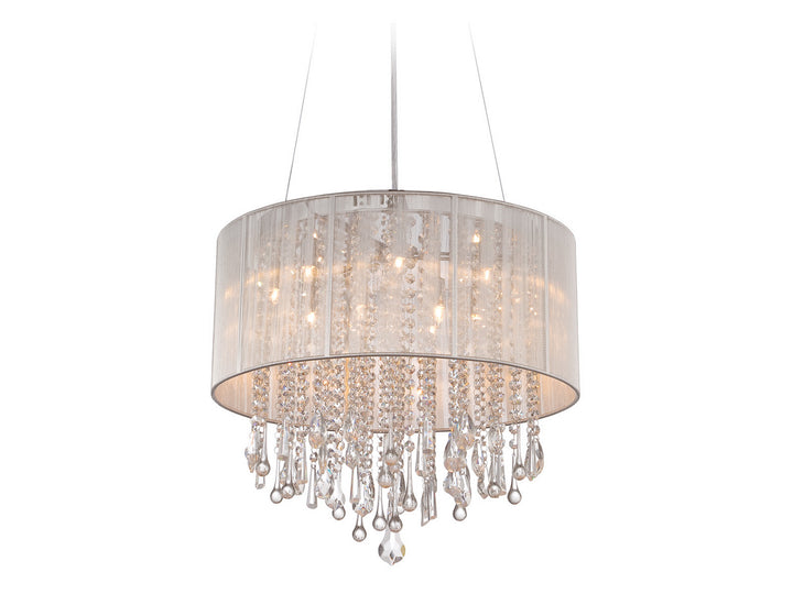 Avenue Beverly Dr. HF1500-SLV Ceiling Light - Silver Silk String