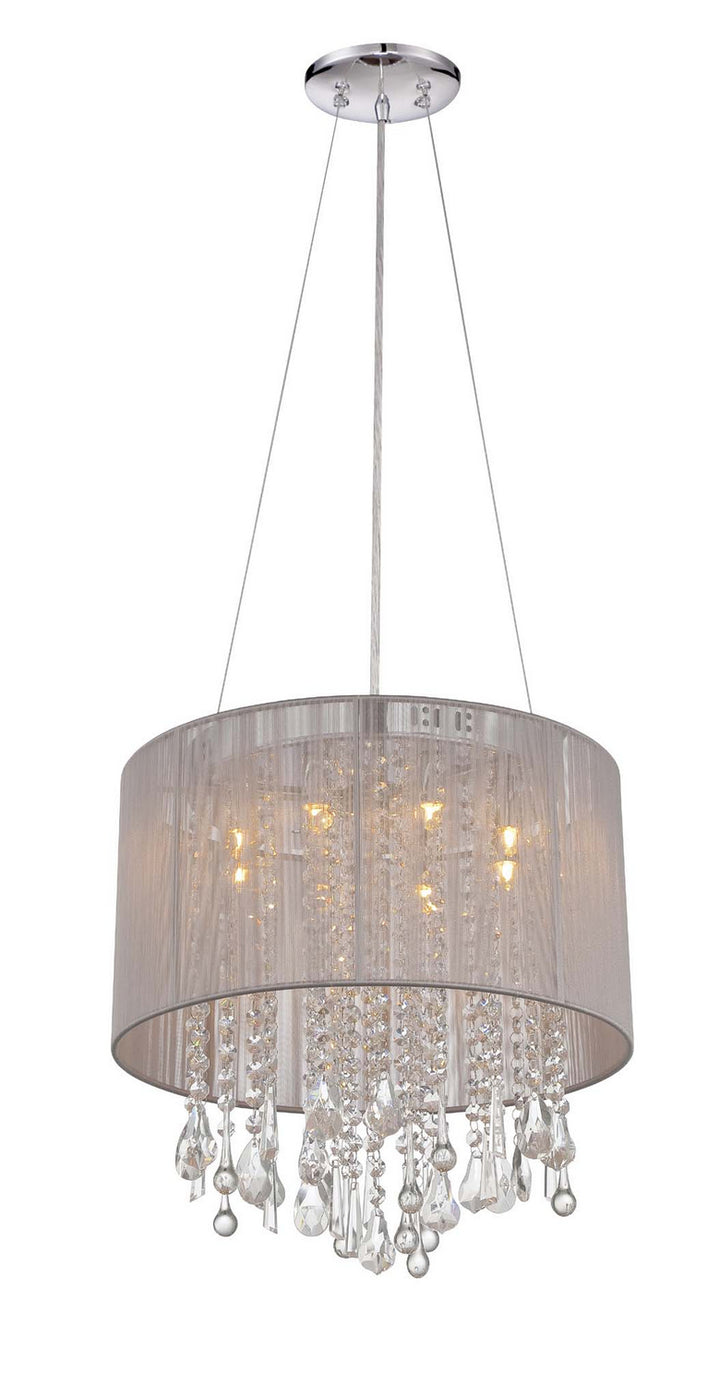 Avenue Beverly Dr. HF1501-TP Pendant Light - Taupe Silk String