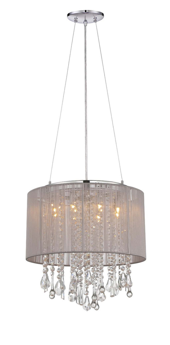 Avenue Beverly Dr. HF1501-TP Pendant Light - Taupe Silk String