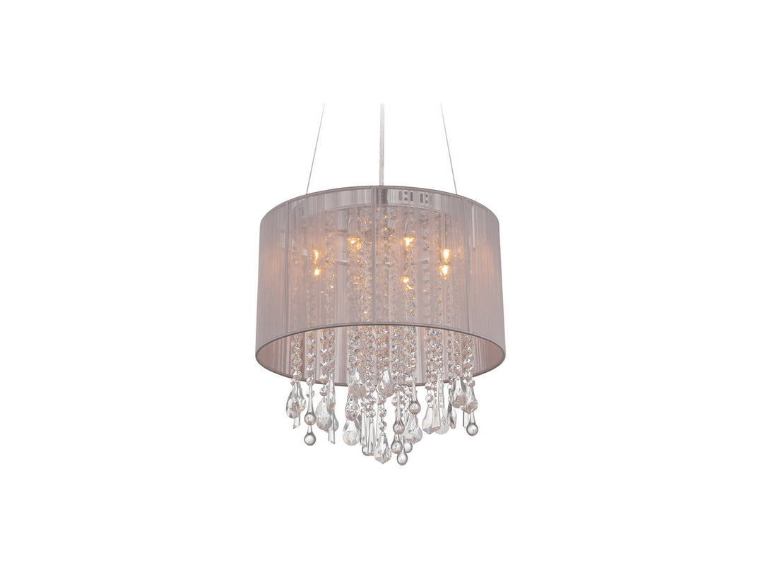 Avenue Beverly Dr. HF1501-TP Pendant Light - Taupe Silk String