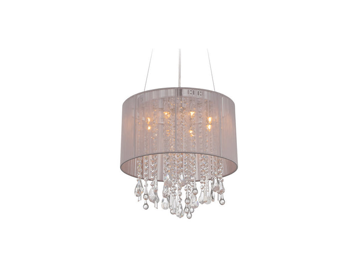 Avenue Beverly Dr. HF1501-TP Pendant Light - Taupe Silk String