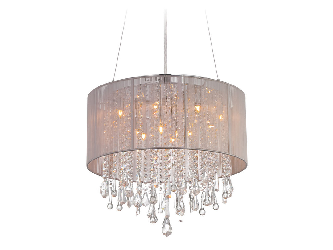 Avenue Beverly Dr. HF1500-TP Ceiling Light - Taupe Silk String