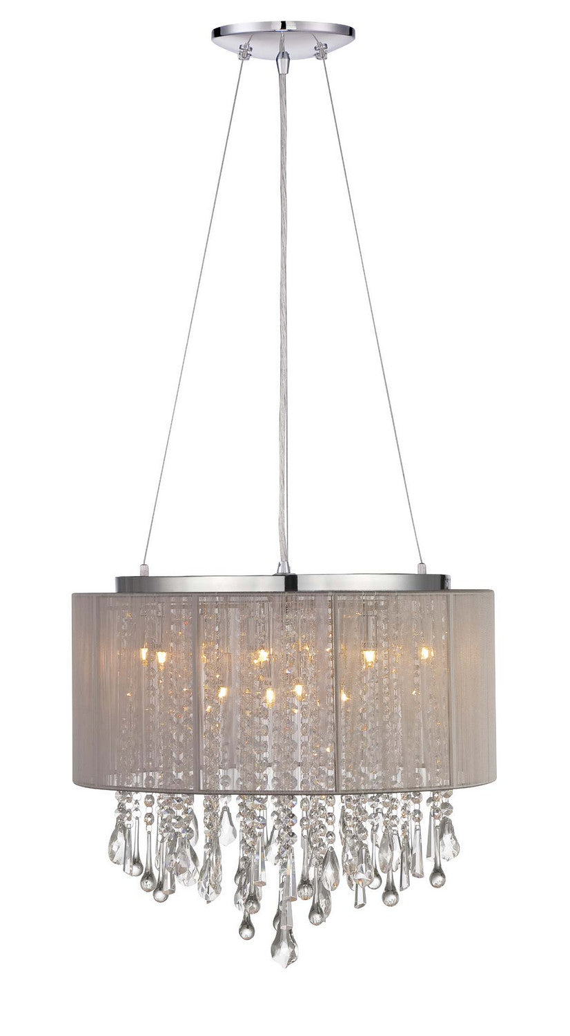 Avenue Beverly Dr. HF1502-TP Ceiling Light - Taupe Silk String