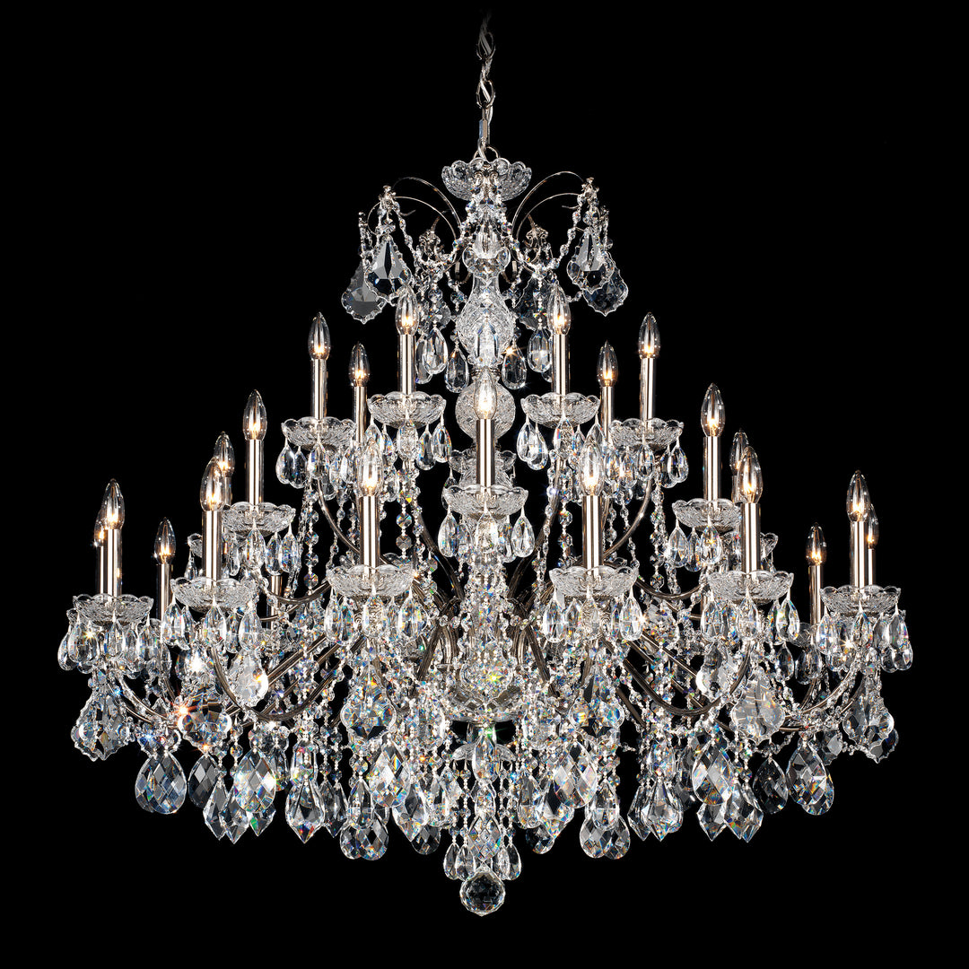 Schonbek Century 1718-49 Chandelier Light - Black Pearl