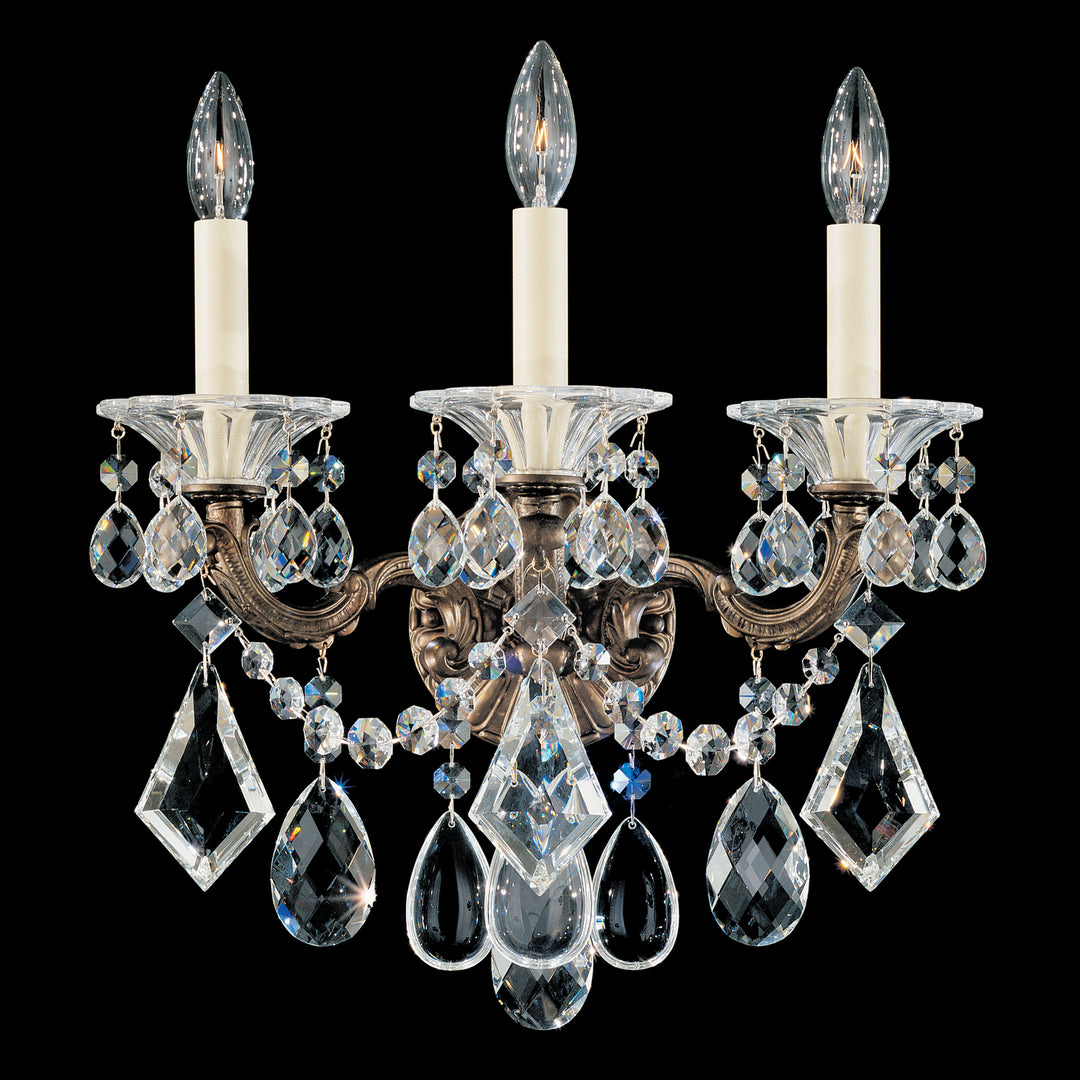 Schonbek La Scala 5002-76 Wall Sconce Light - Heirloom Bronze