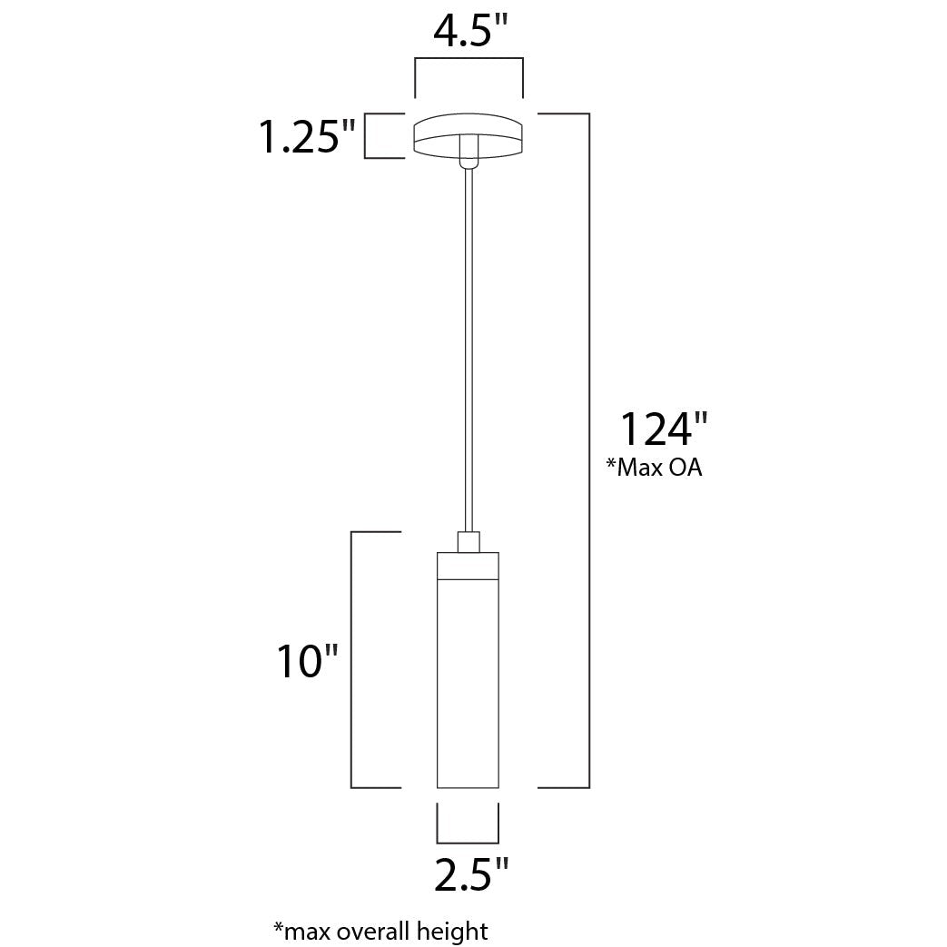 Maxim Cilandro 53009WTSN Pendant Light - Satin Nickel