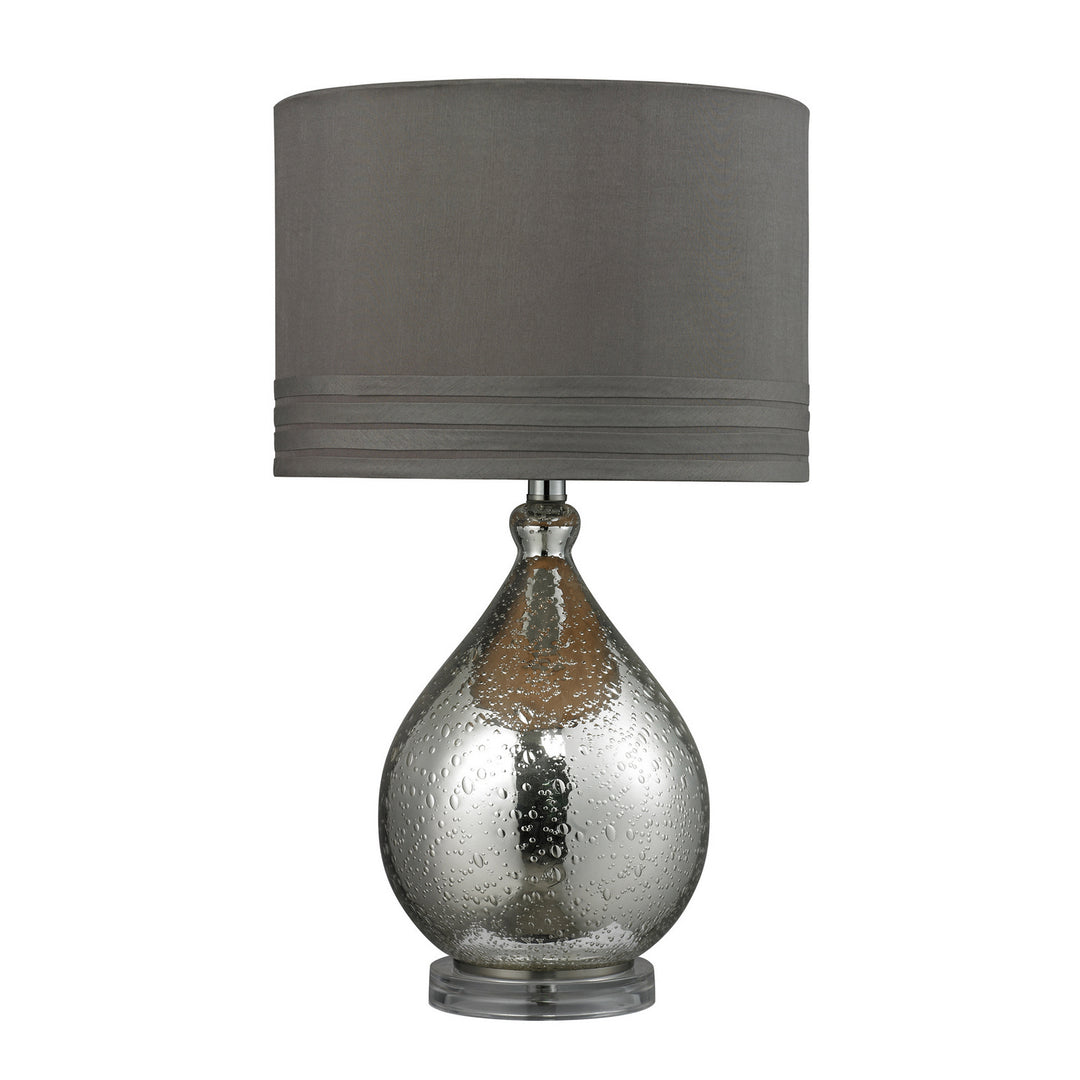 Elk Lighting D252 Bubble Glass Lamp Silver Mercury