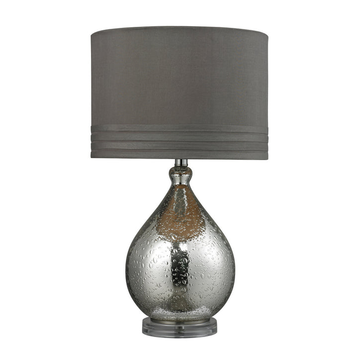 Elk Lighting D252 Bubble Glass Lamp Silver Mercury