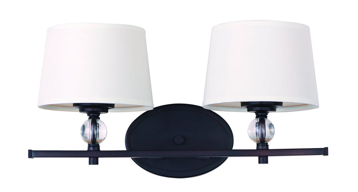 Maxim Rondo 12762WTOI Bath Vanity Light 17 in. wide - Oil Rubbed Bronze