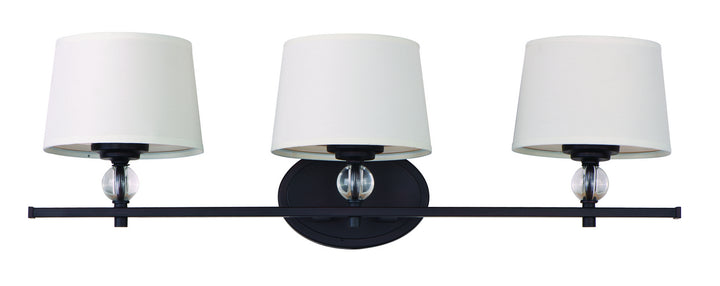 Maxim Rondo 12763WTOI Bath Vanity Light 27 in. wide - Oil Rubbed Bronze