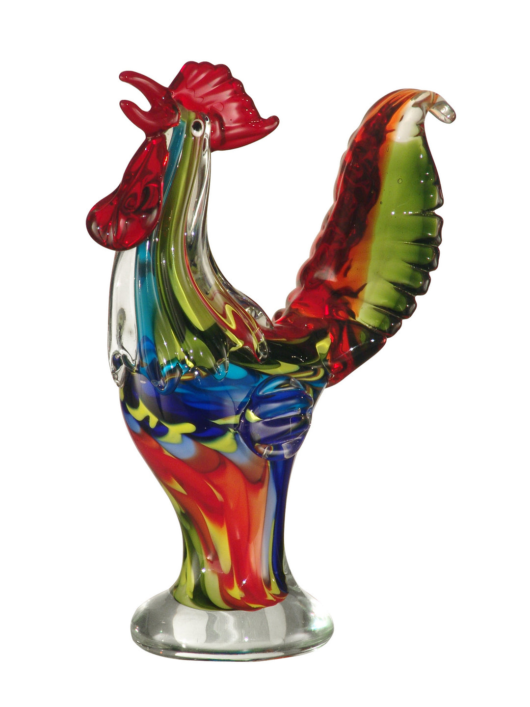 Dale Tiffany AS12102 Rooster Home Decor Multi