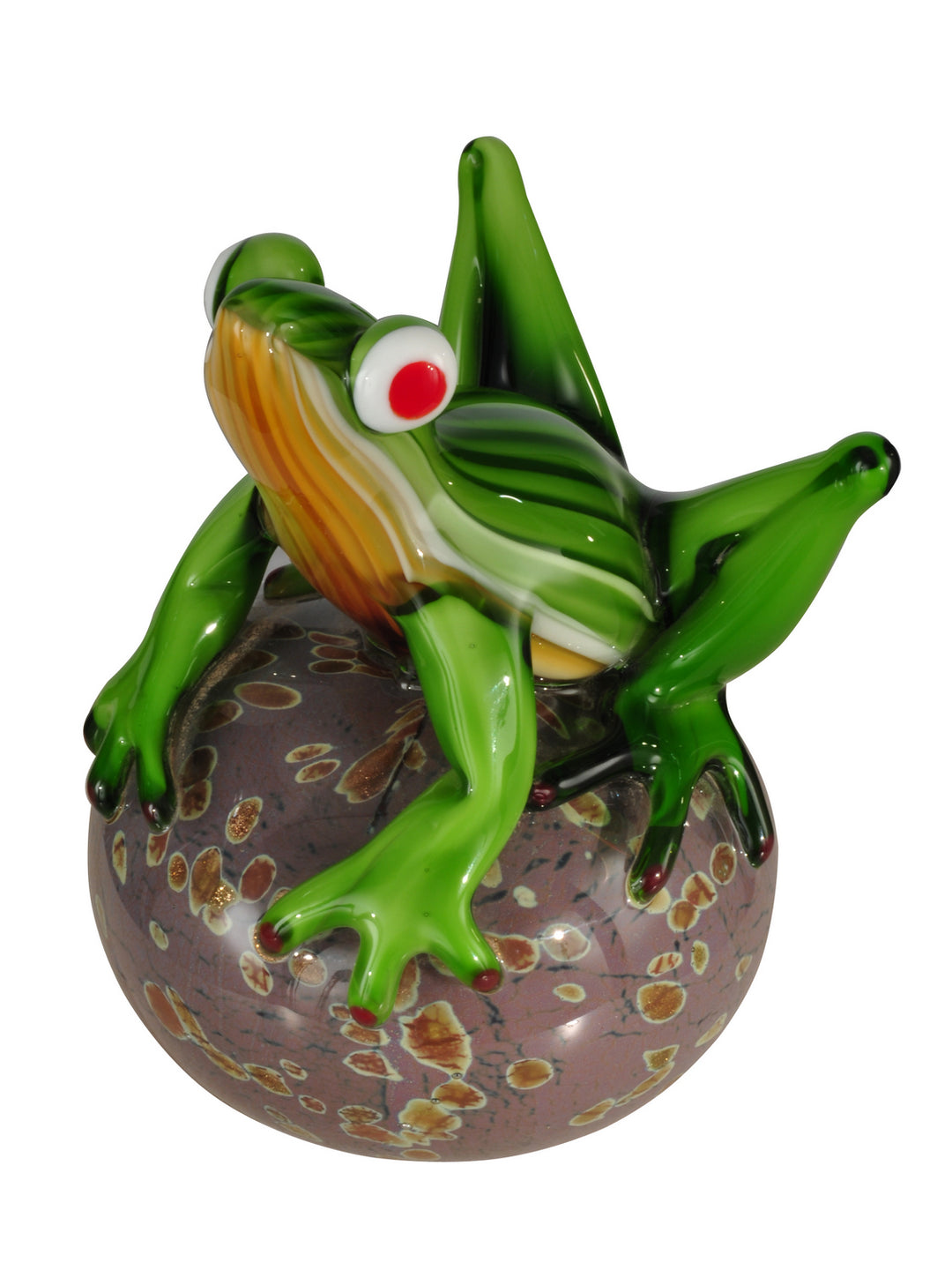 Dale Tiffany AS13075 Frog On Ball Home Decor Multi