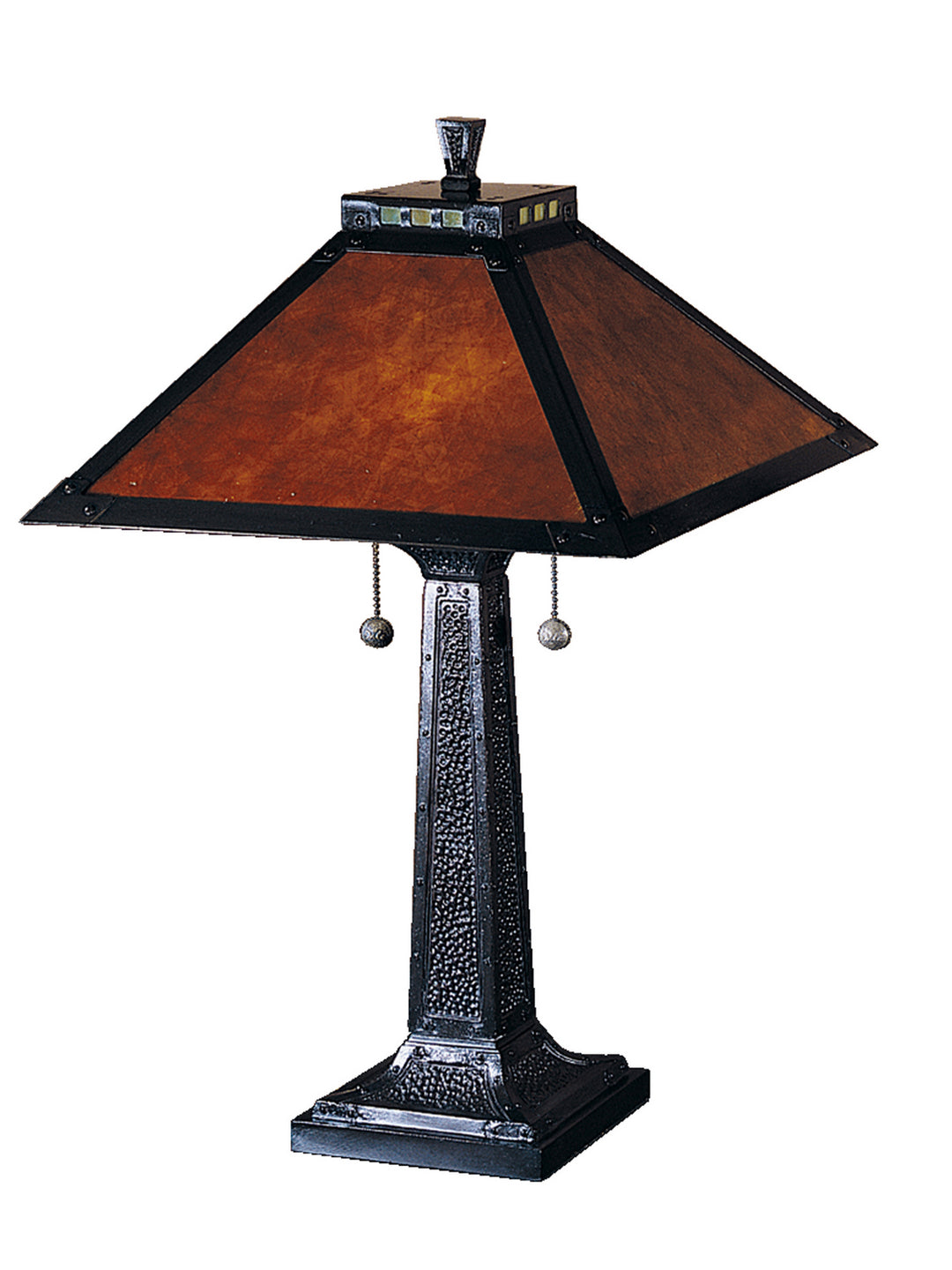 Dale Tiffany TT100174 Camelot Lamp Mica Bronze