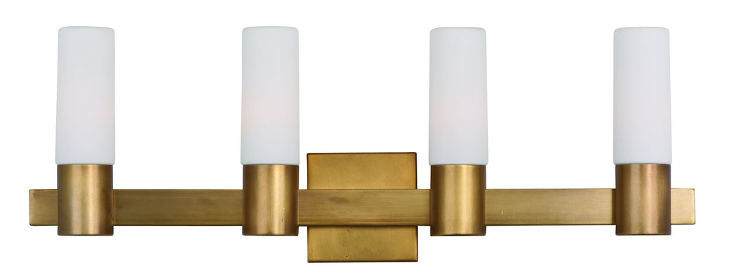 Maxim Contessa 22414SWNAB Bath Vanity Light 29 in. wide - Natural Aged Brass