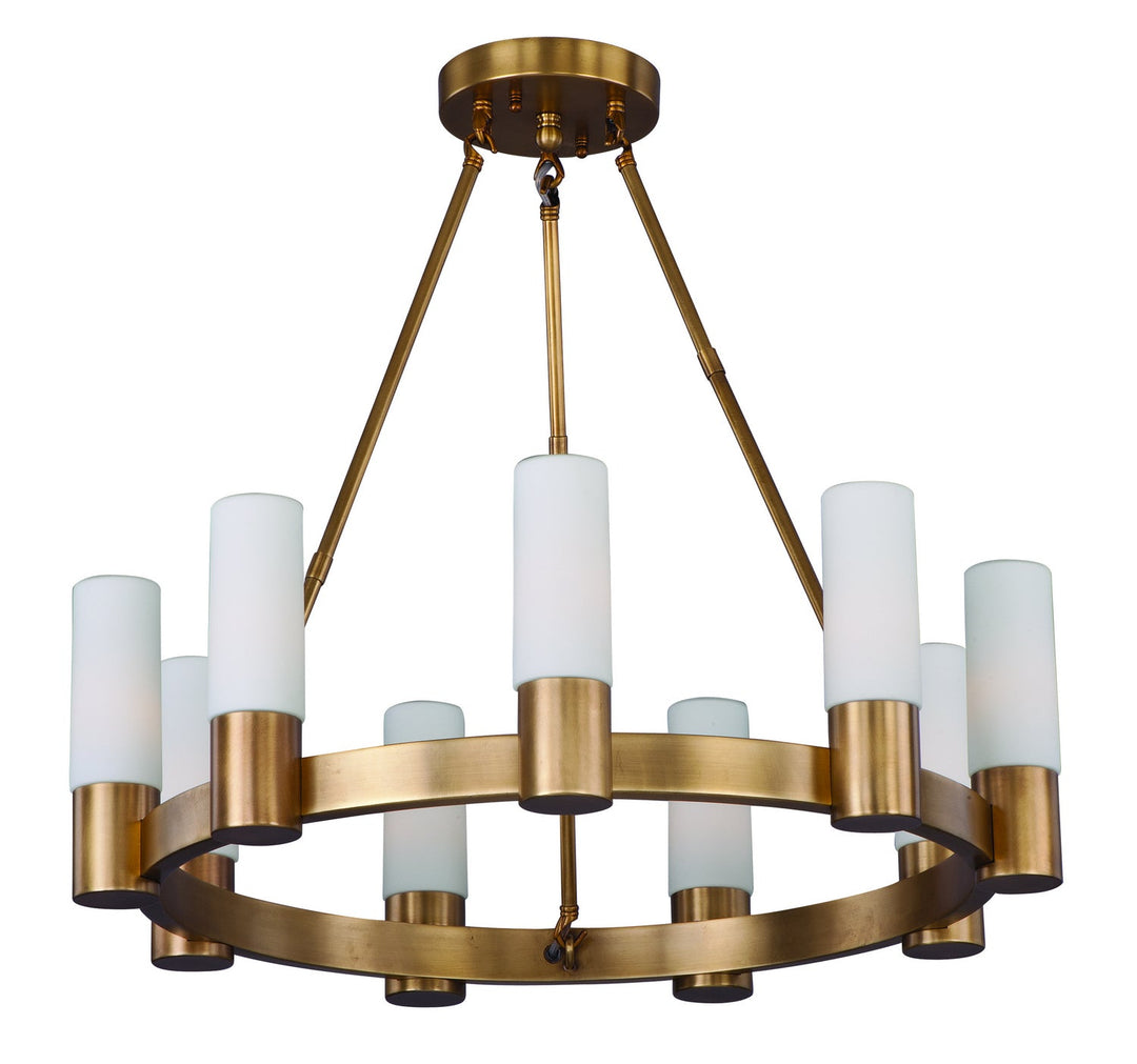 Maxim Contessa 22418SWNAB Chandelier Light - Natural Aged Brass