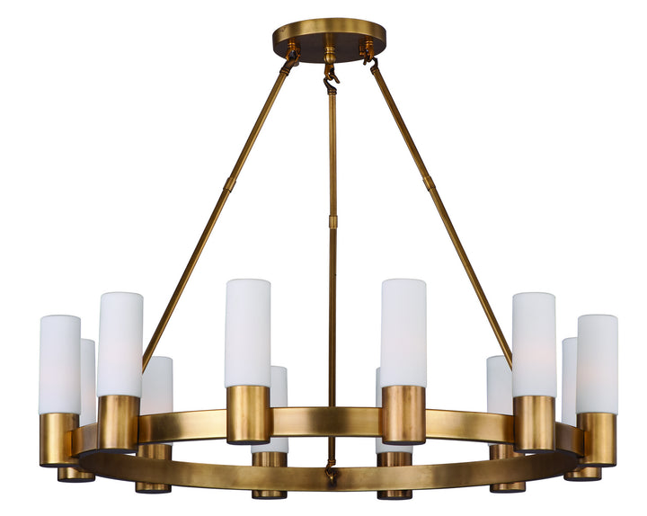 Maxim Contessa 22419SWNAB Chandelier Light - Natural Aged Brass
