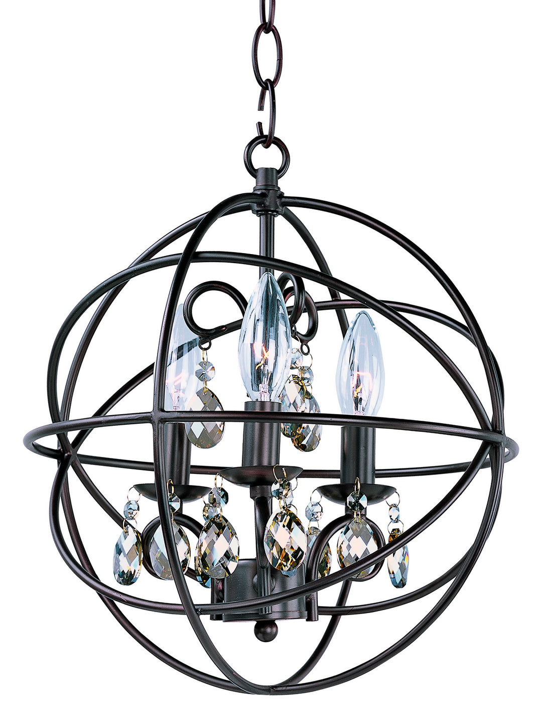 Maxim Orbit 25140OI Chandelier Light - Oil Rubbed Bronze