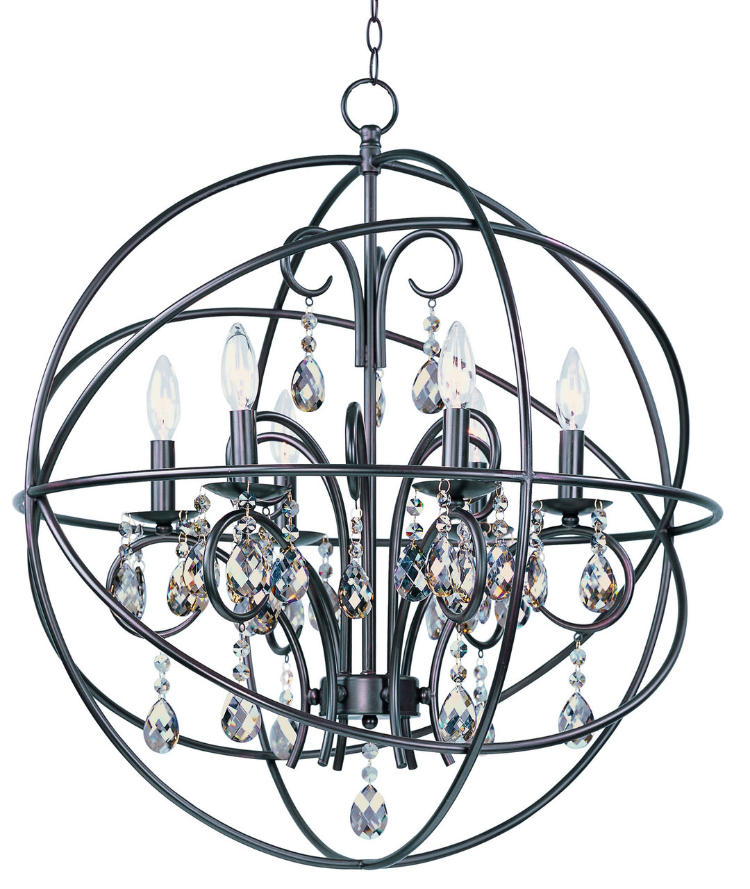 Maxim Orbit 25144OI Chandelier Light - Oil Rubbed Bronze