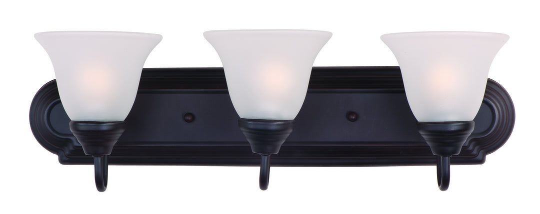 Maxim Essentials - 801x 8013FTOI Bath Vanity Light 24 in. wide - Oil Rubbed Bronze