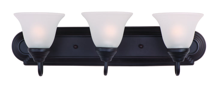 Maxim Essentials - 801x 8013FTOI Bath Vanity Light 24 in. wide - Oil Rubbed Bronze