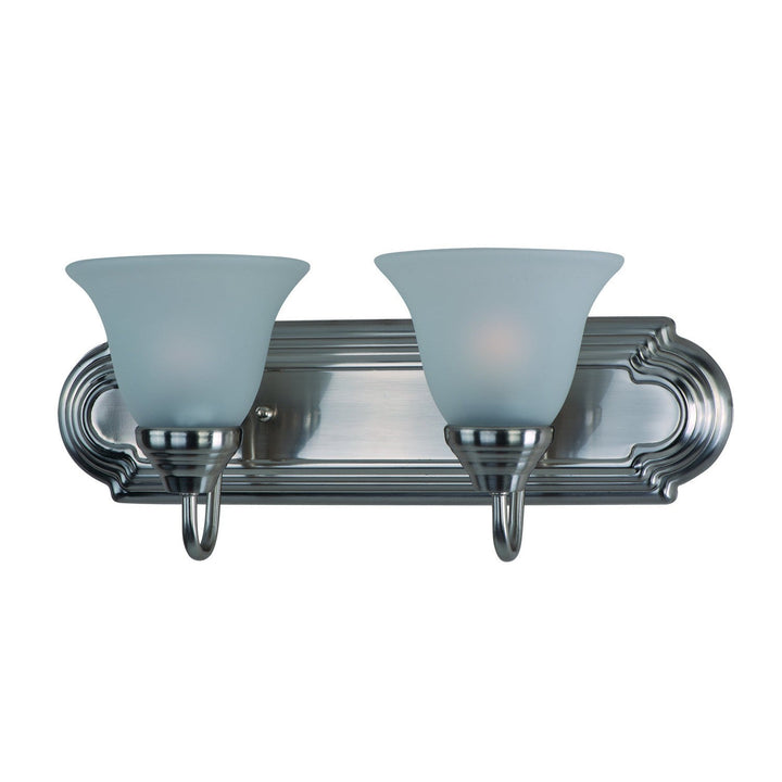 Maxim Essentials - 801x 8012FTSN Bath Vanity Light 18 in. wide - Satin Nickel