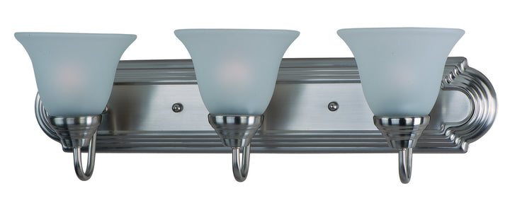 Maxim Essentials - 801x 8013FTSN Bath Vanity Light 24 in. wide - Satin Nickel
