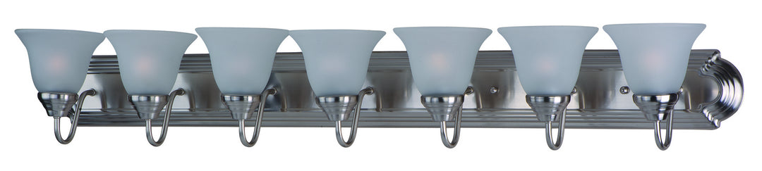 Maxim Essentials - 801x 8016FTSN Bath Vanity Light 48 in. wide - Satin Nickel
