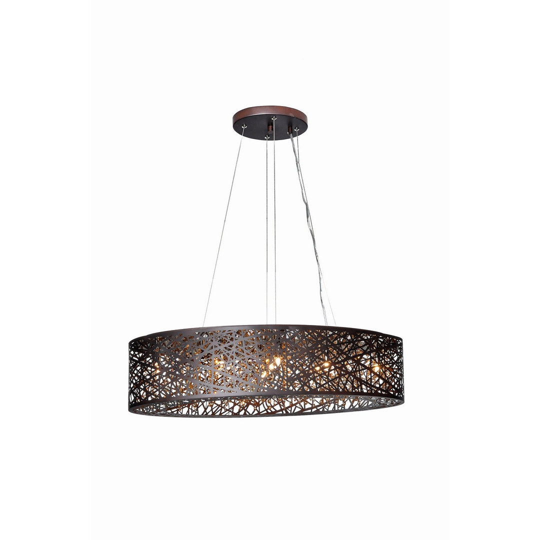 ET2 by Maxim Inca E21310-10BZ Pendant Light - Bronze