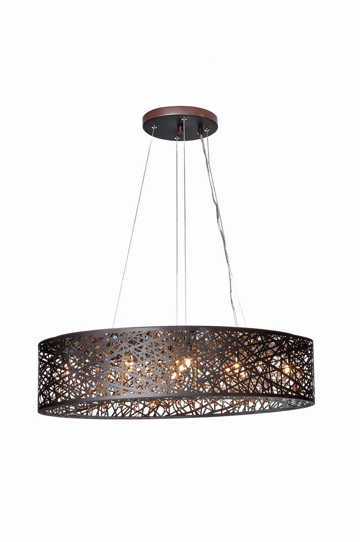 ET2 by Maxim Inca E21310-10BZ Pendant Light - Bronze