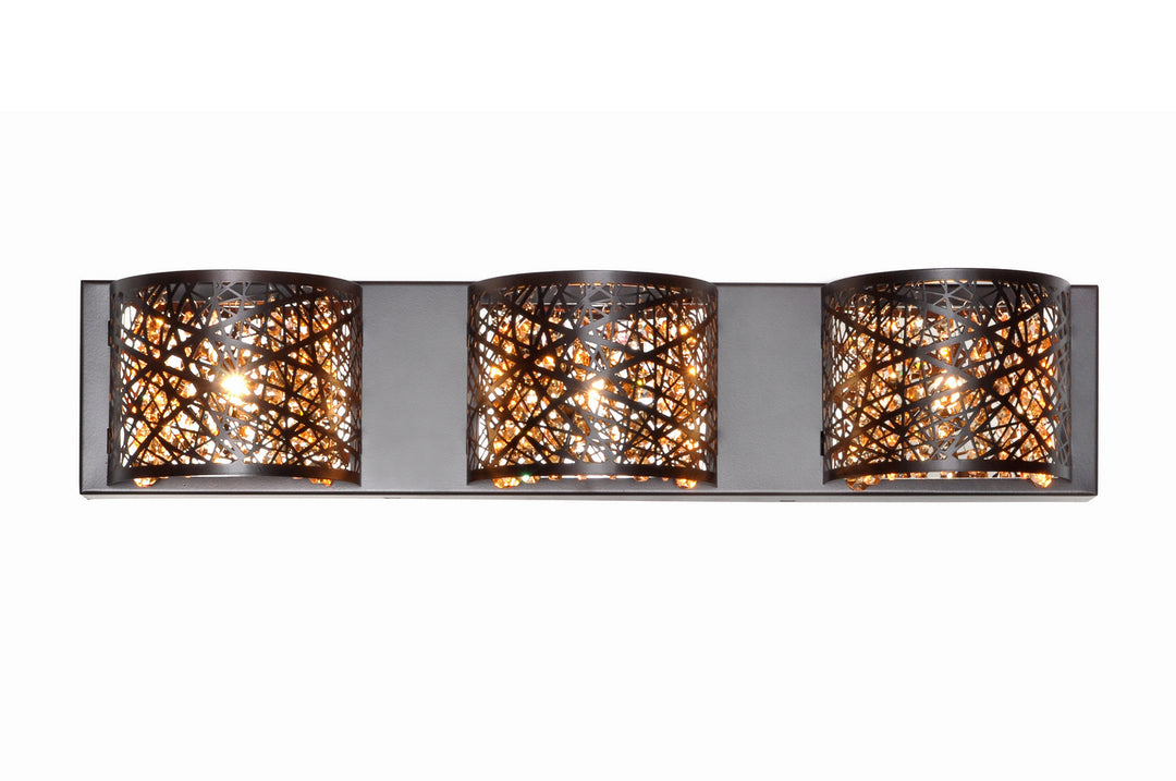 ET2 by Maxim Inca E21316-10BZ Bath Vanity Light 24 in. wide - Bronze