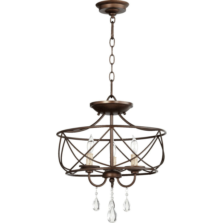 Quorum Cilia 2716-16-86 Chandelier Light - Oiled Bronze