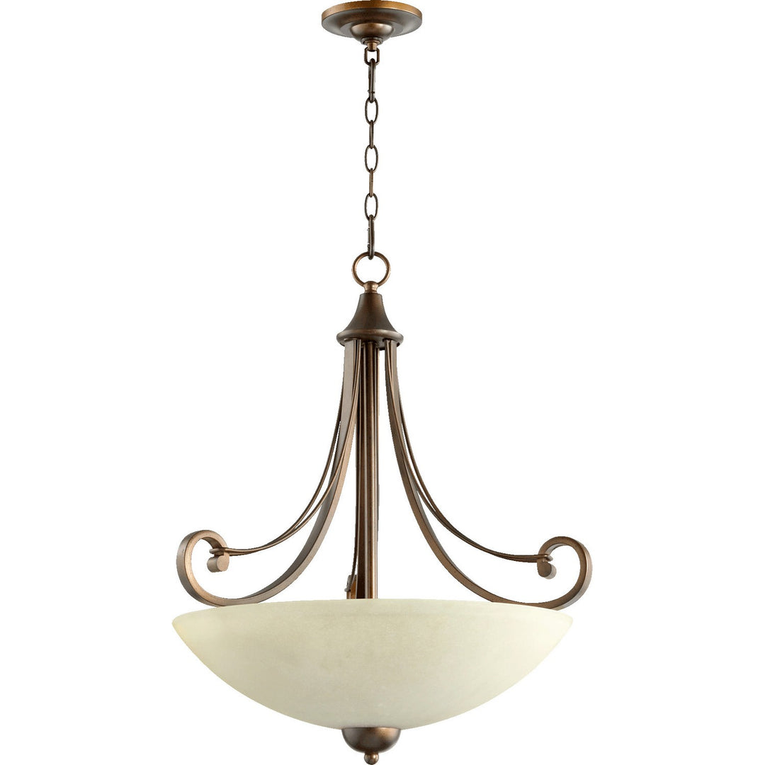 Quorum Lariat 8131-4-86 Pendant Light - Oiled Bronze