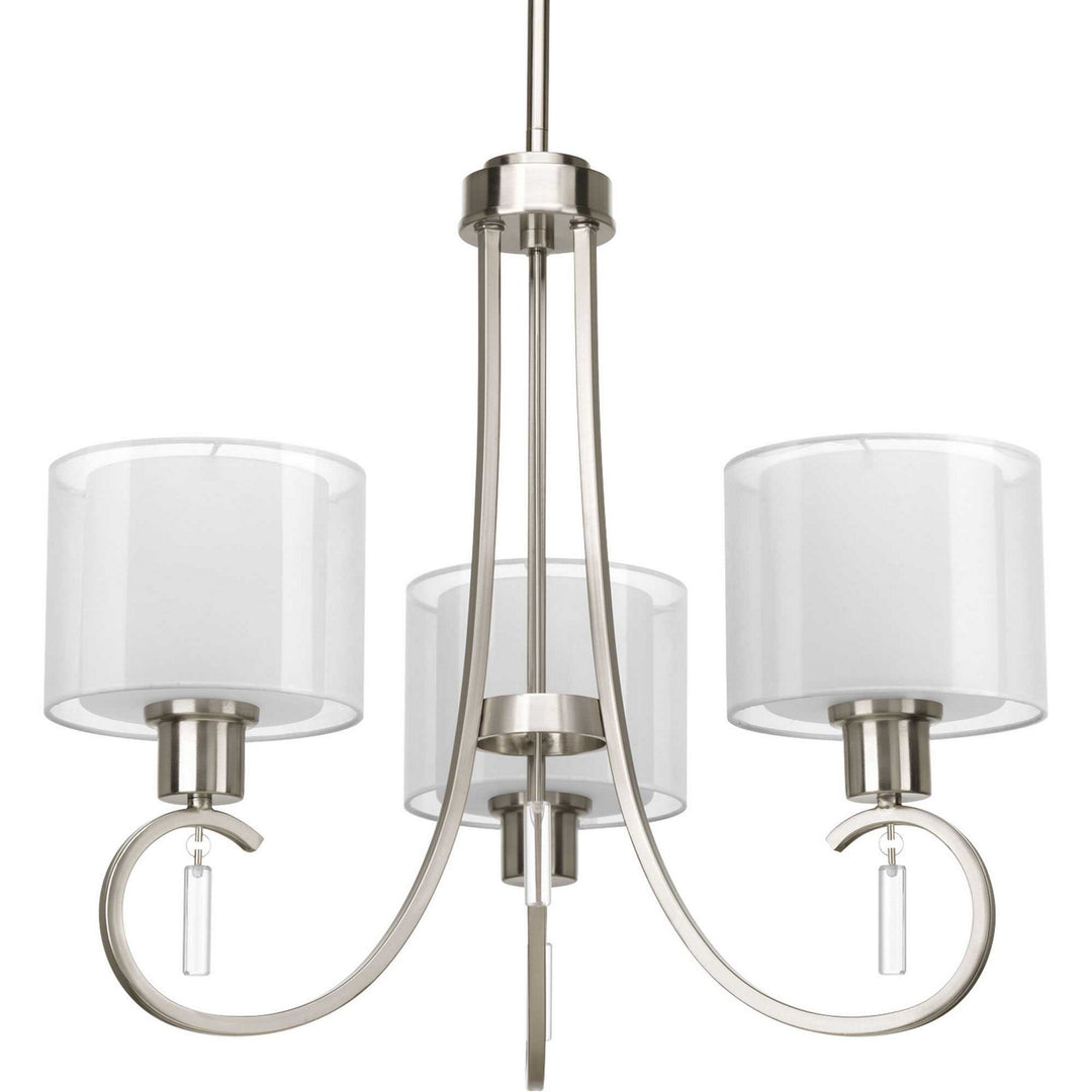 Progress Invite P4695-09 Chandelier Light - Brushed Nickel