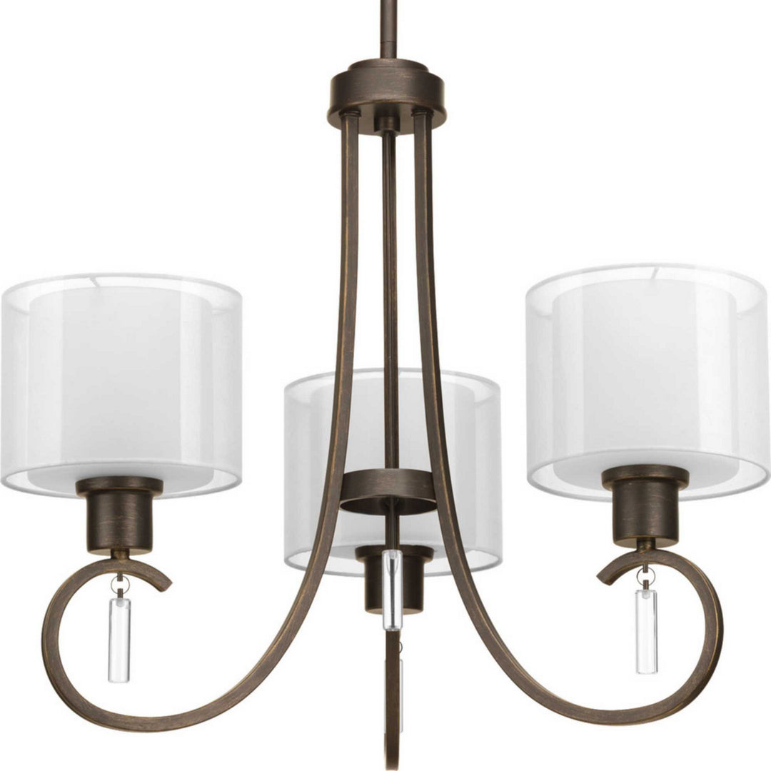 Progress Invite P4695-20 Chandelier Light - Antique Bronze