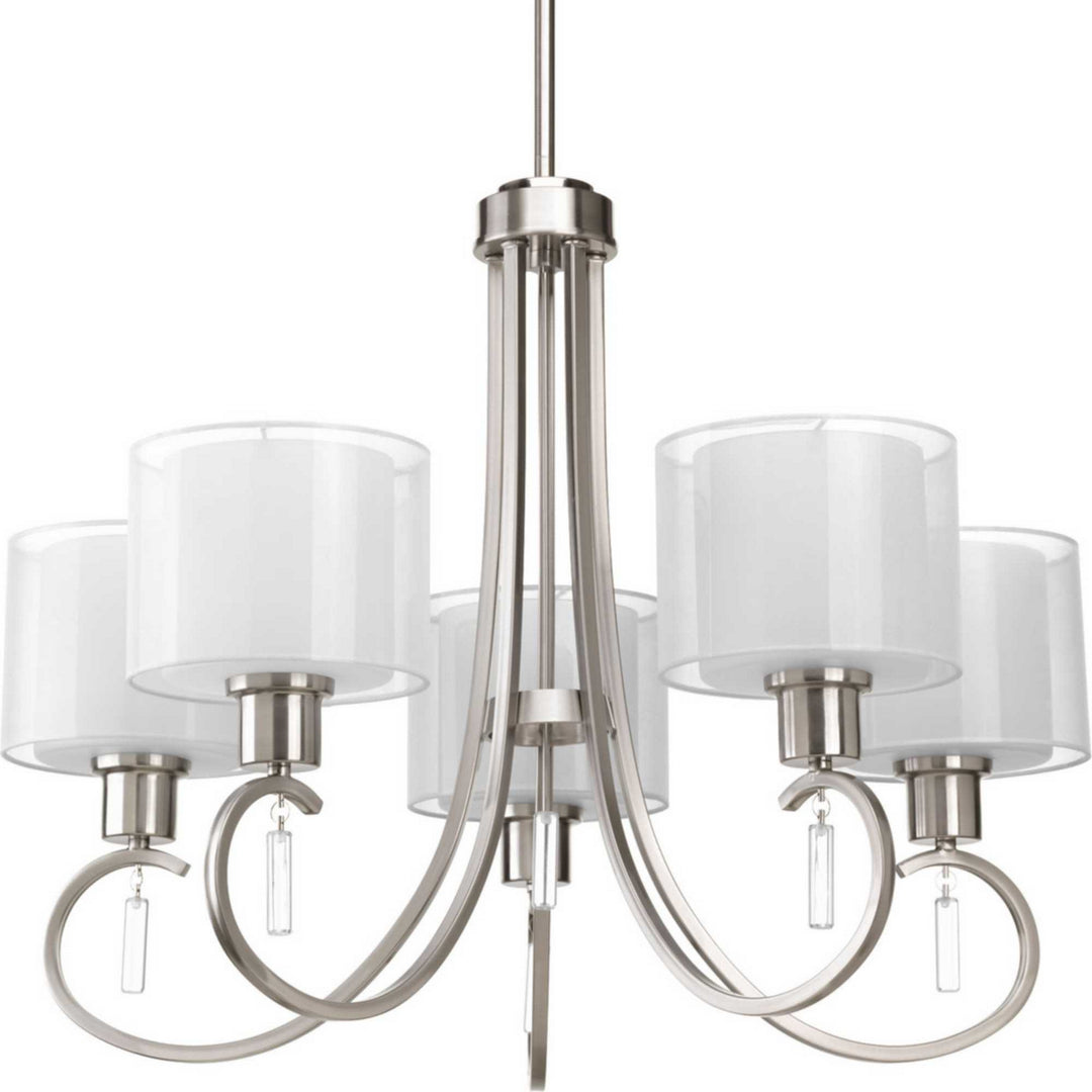 Progress Invite P4696-09 Chandelier Light - Brushed Nickel