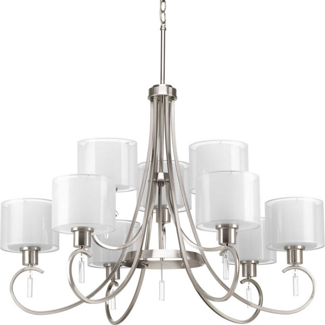 Progress Invite P4697-09 Chandelier Light - Brushed Nickel