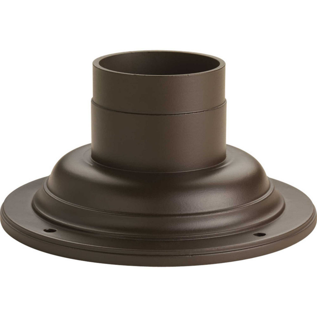 Progress Lighting P8726-20 Pedestal Mount Pedestal Mount Adapter Outdoor Bronze / Dark