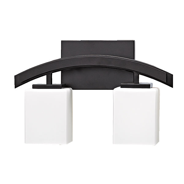 Russell Crafton 760-602/BLK Bath Vanity Light 10 in. wide - Black