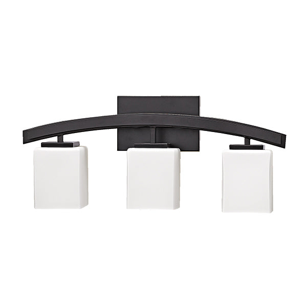 Russell Crafton 760-603/BLK Bath Vanity Light 10 in. wide - Black